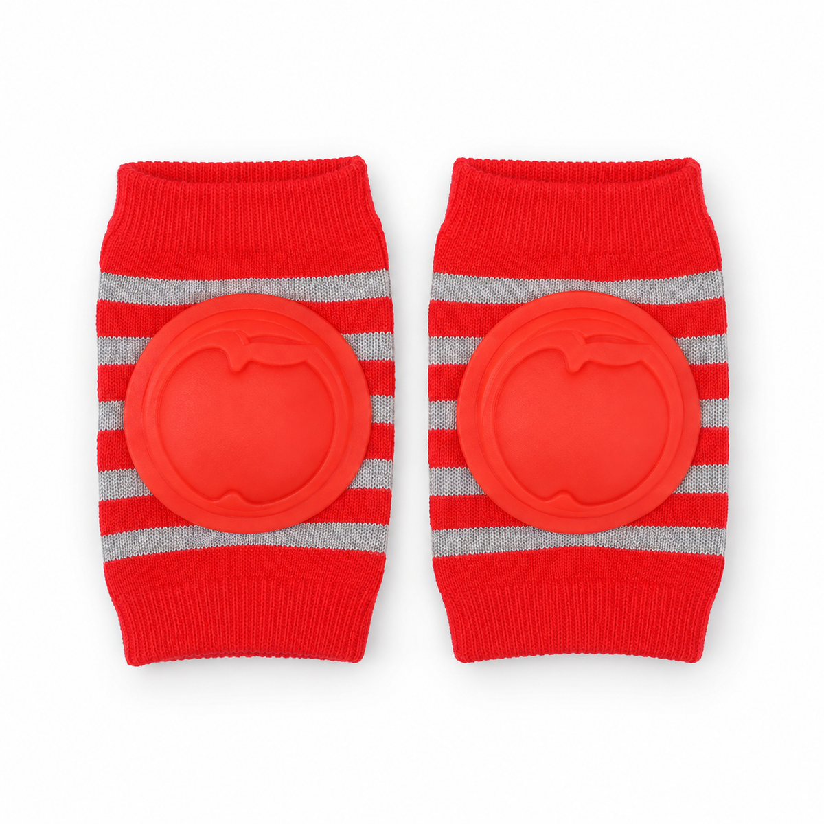 BABY KNEE PAD LINE PRINTED RED