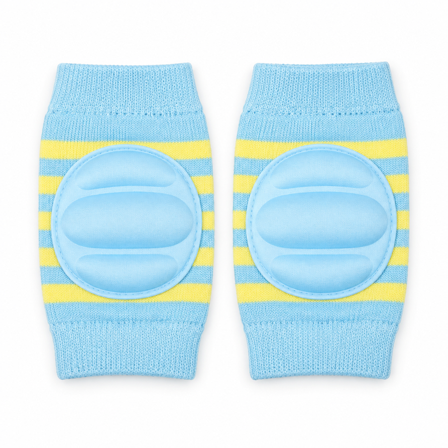 BABY KNEE PAD LINE PRINTED SKY BLUE
