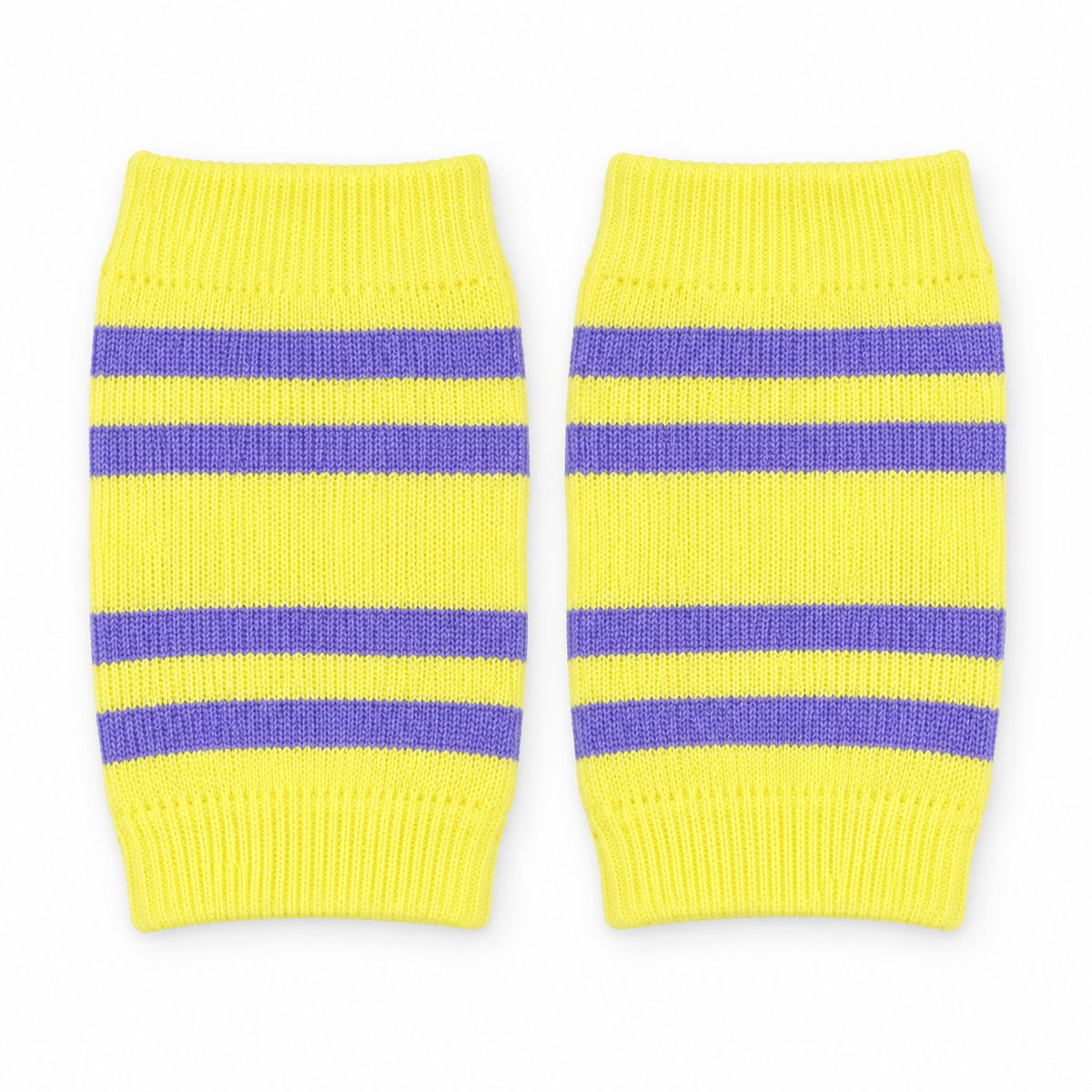 BABY KNEE PAD LINE PRINTED YELLOW