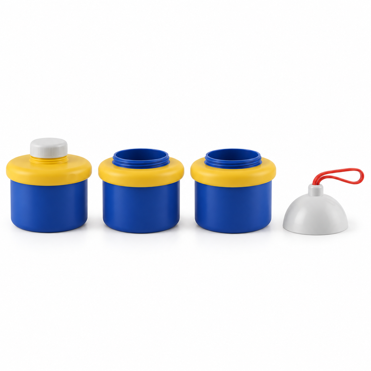 BABY MILK CONTAINER 3PCS DARK BLUE