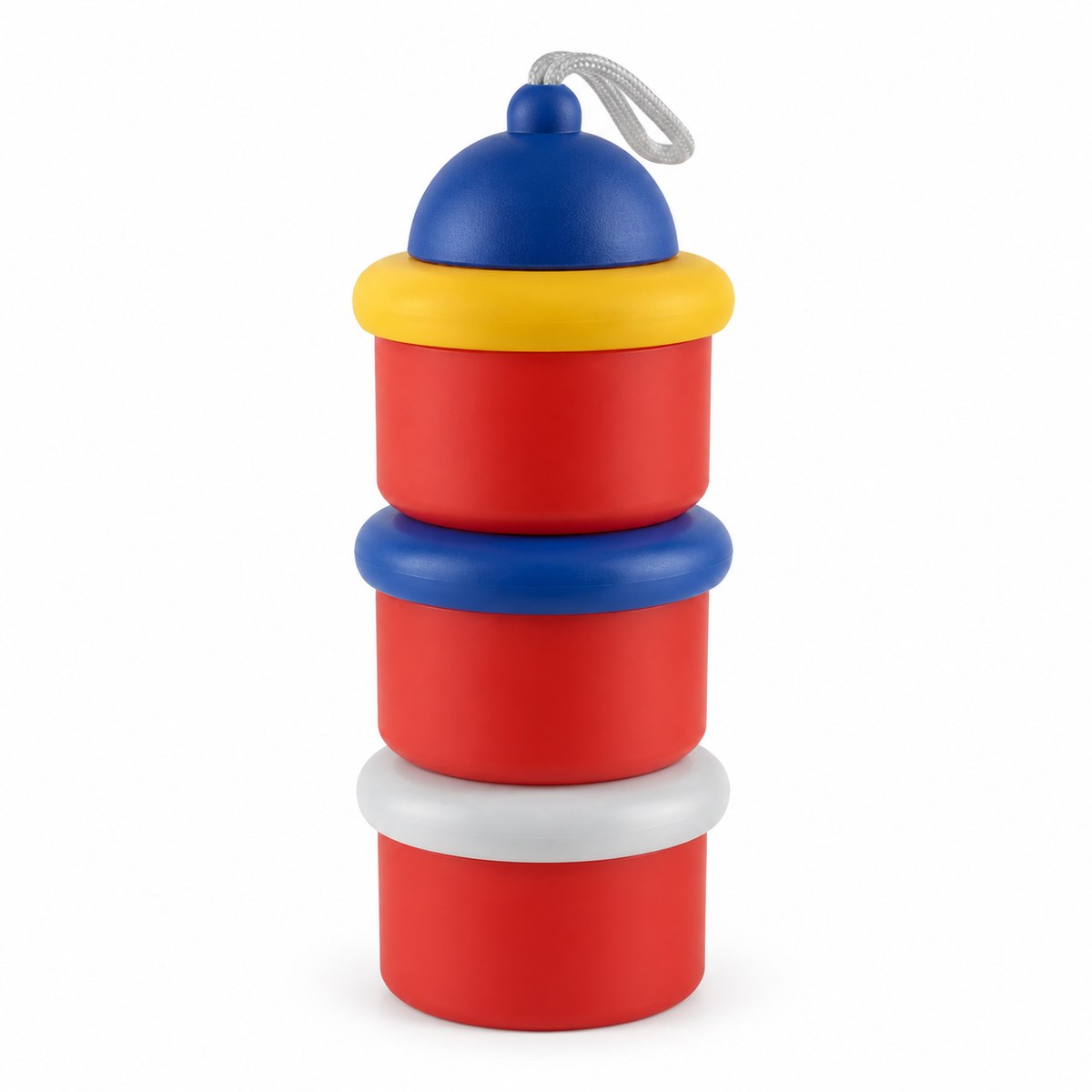 BABY MILK CONTAINER 3PCS RED