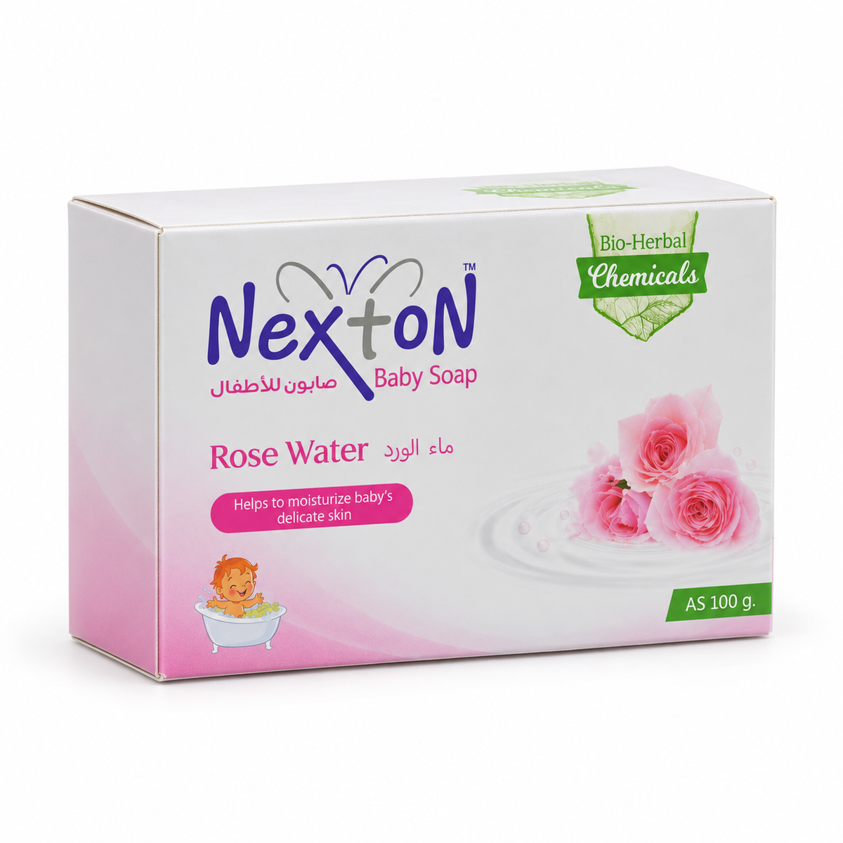 NEXTON BABY SOAP ROSE WATER