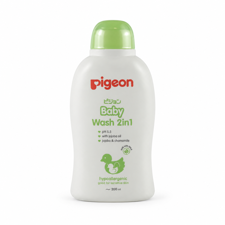 PIGEON BABY WASH 2IN1