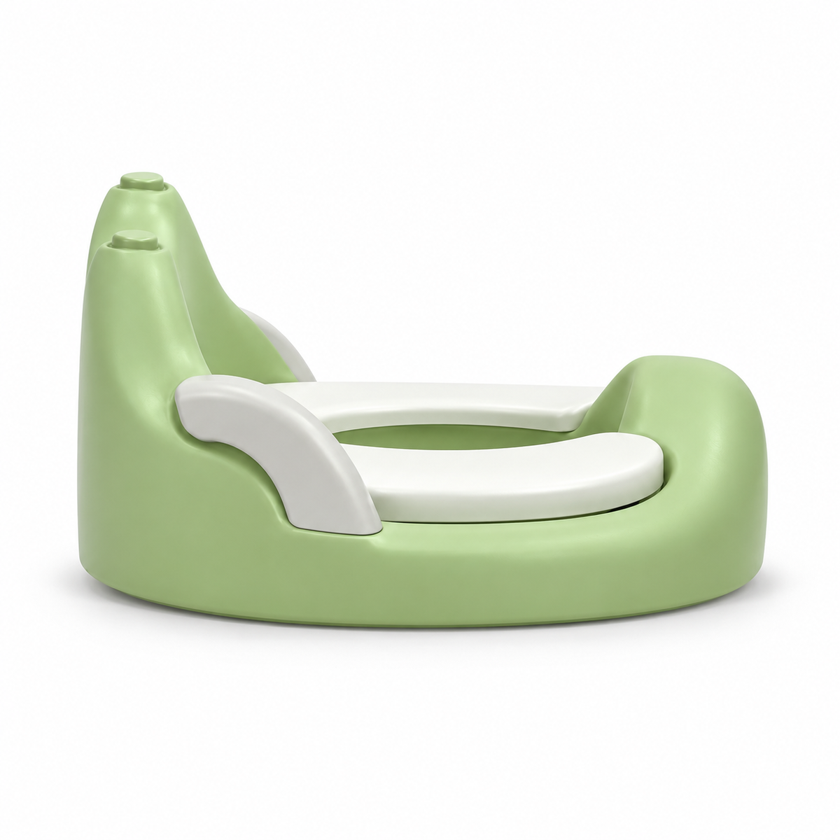 CHINA CROWN STYLE POTTY SET GREEN