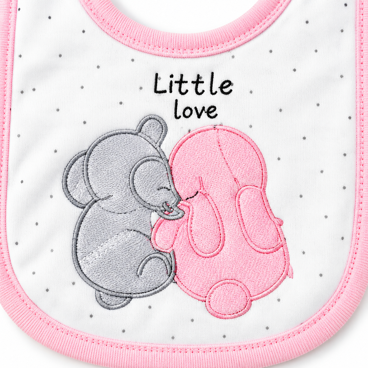 Starter Set 7 Pieces Baby Newborn Essentials Little Love Theme Baby Pink Color
