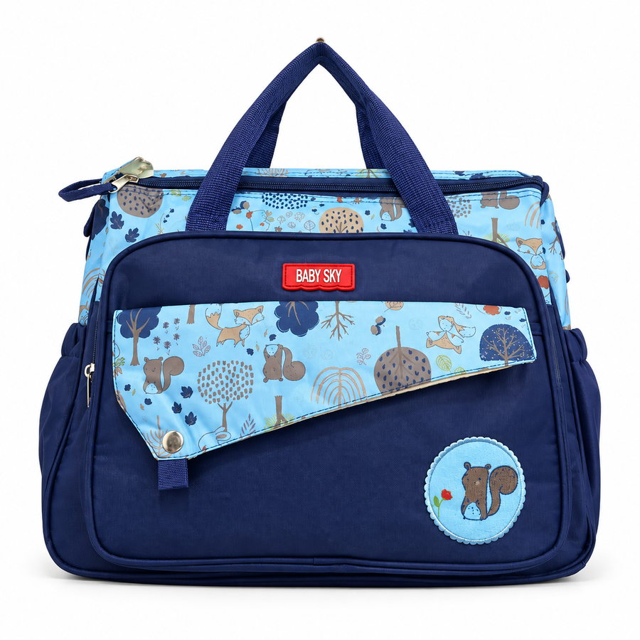 China Baby Bags Emb Blue