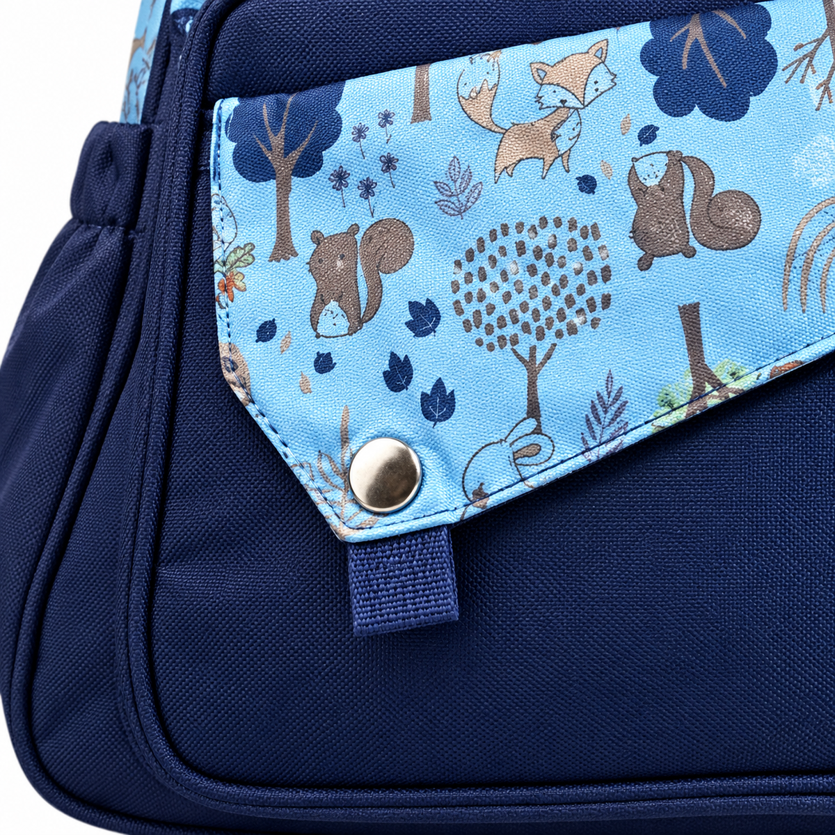 China Baby Bags Emb Blue
