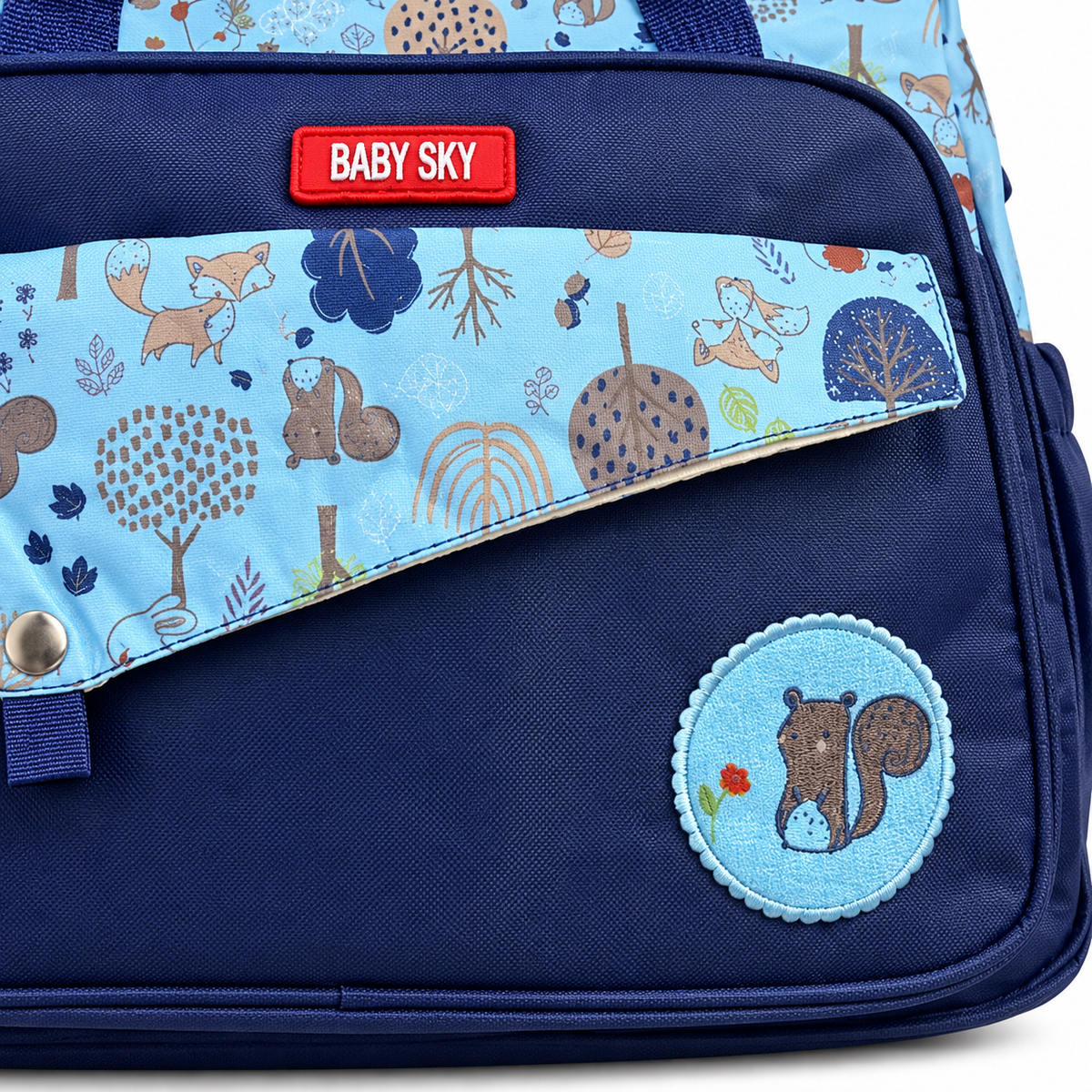 China Baby Bags Emb Blue