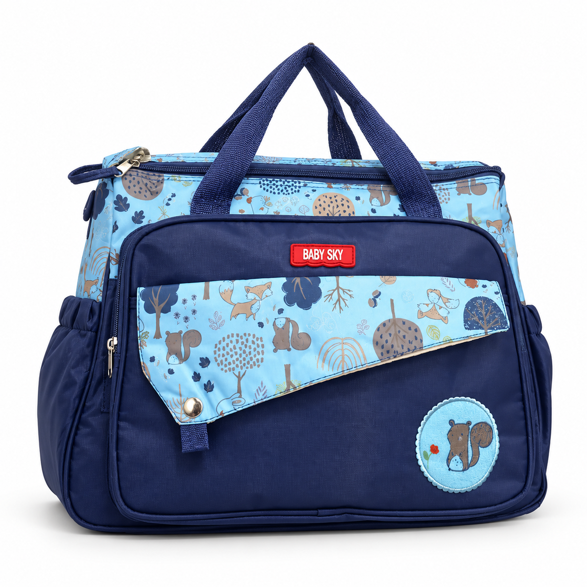 China Baby Bags Emb Blue