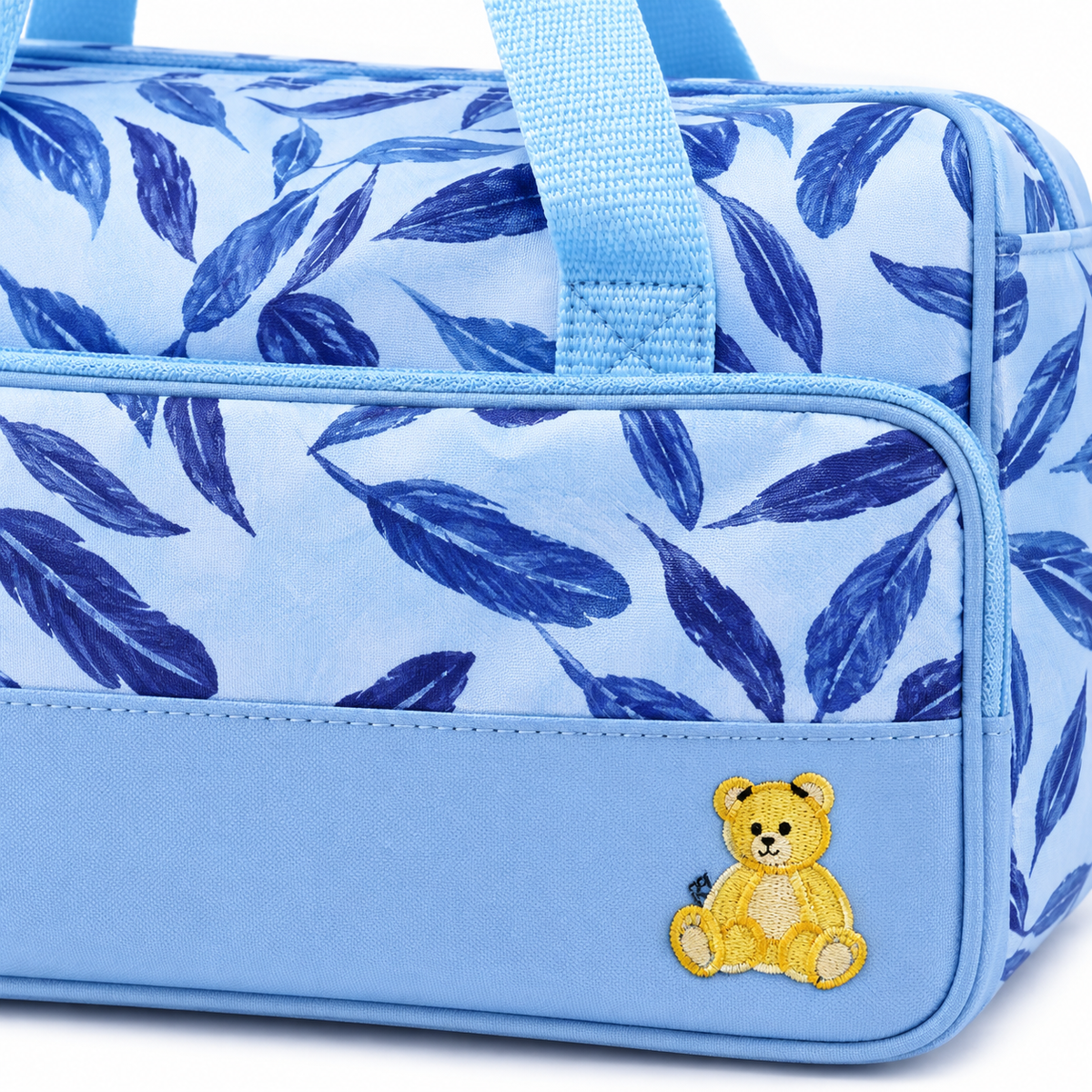 Ga Dot Print Bag 4-Piece Blue