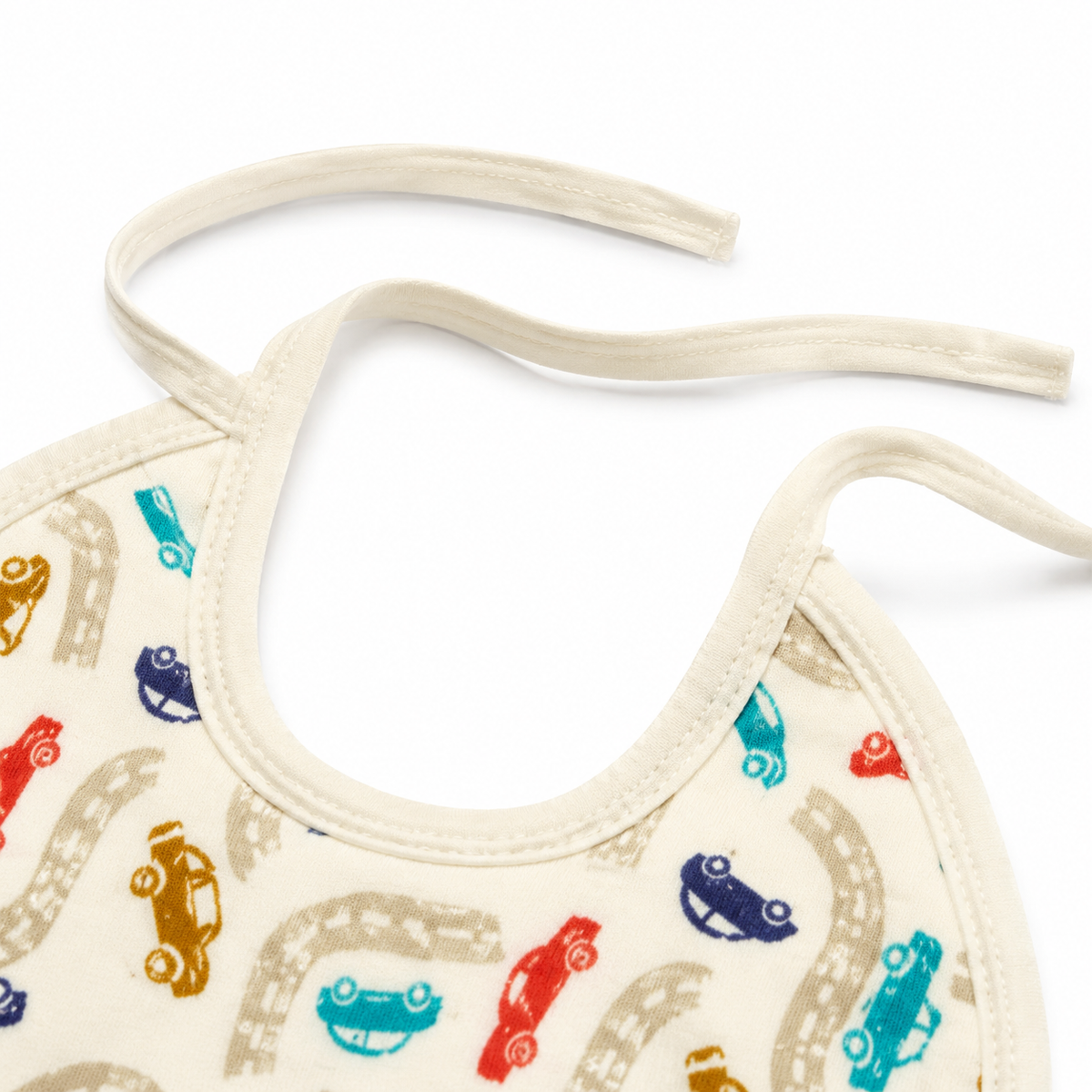 MEDIUM 3 PACK PREMIUM COTTON BABY BIBS SEA LIFE, GEOMETRIC & CAR THEM