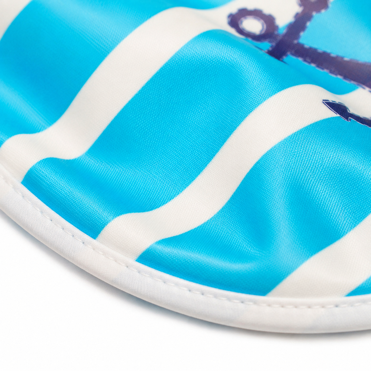 SUN BABY BIB+PLASTIC SHEET BEAR BLUE