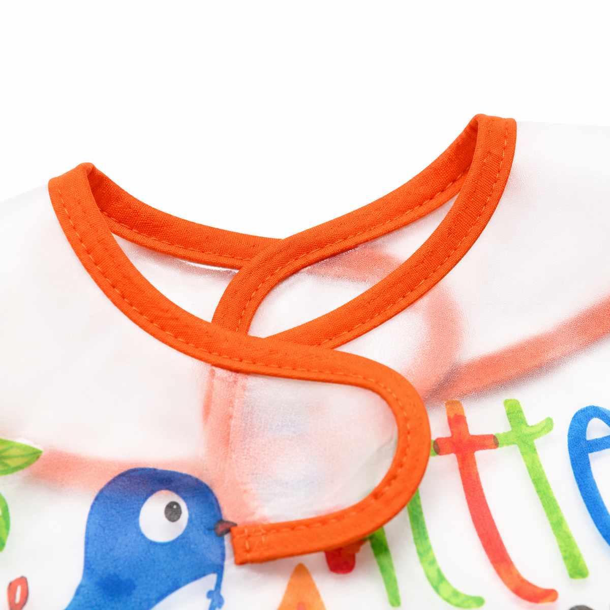 TU BRAND IMPORTED 2 PIECE BABY FEEDING BIB SET FOX DESIGN WATERPROOF