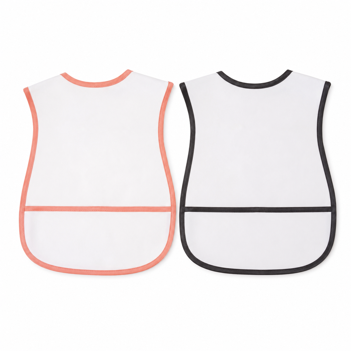 TU BRAND IMPORTED 2 PIECE BABY FEEDING BIB SET OWL DESIGN WATERPOOF