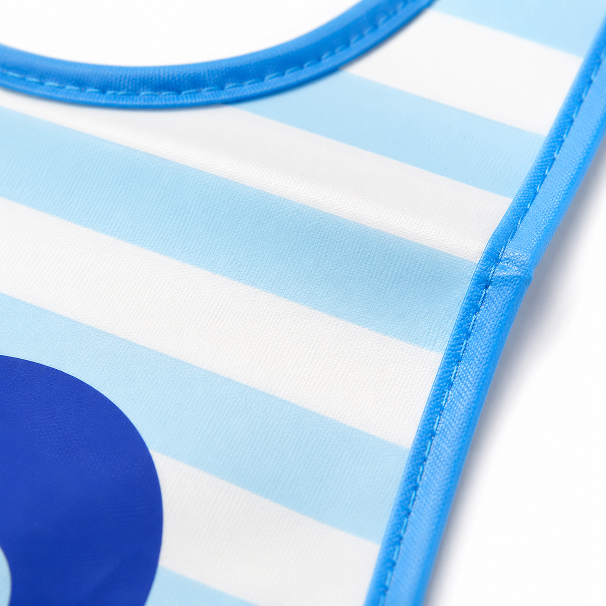 WATERPROOF BABY APRON BIB DOLPHIN PRINT WITH BLUE