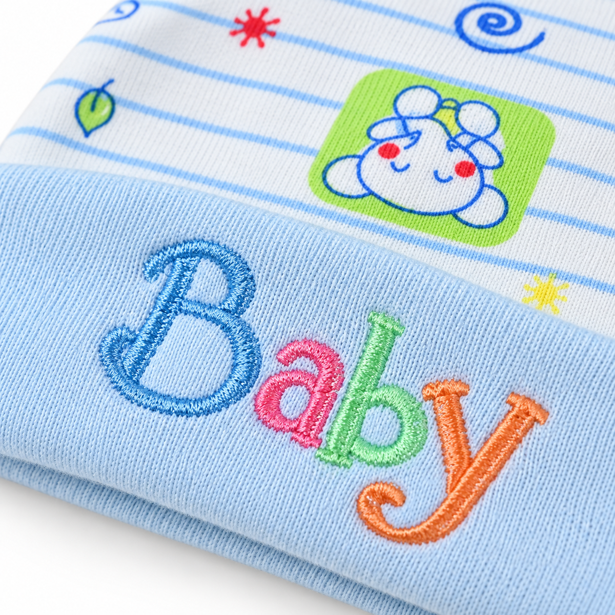 BABY CAP SET PRINTED