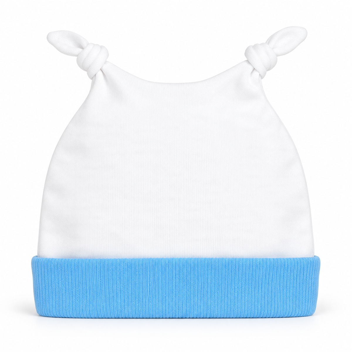 BABY ROUND CAP DOUBLE TAIL PRINTED