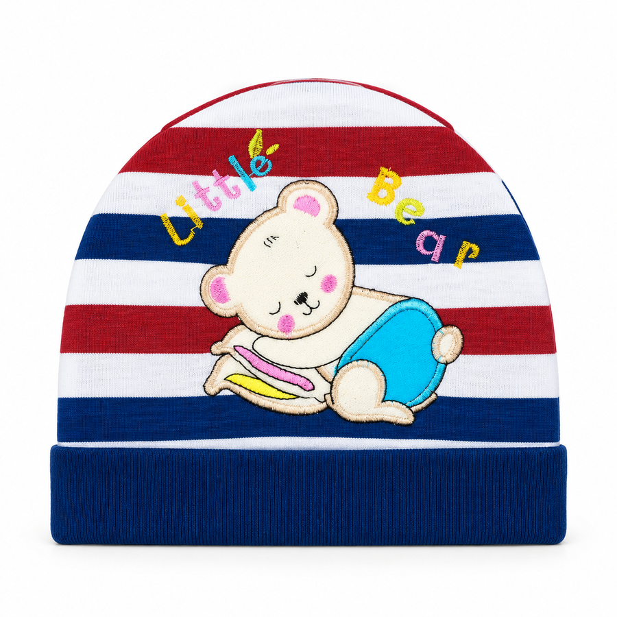 BABY ROUND CAP LITTLE BEAR