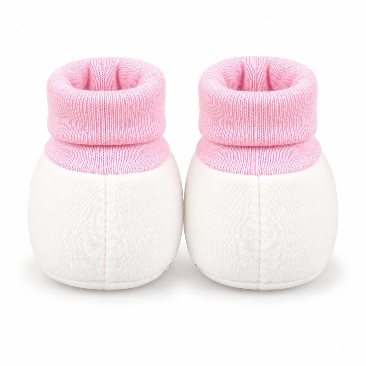 BABY GIFT BOOTIES THAI PRINTED PINK