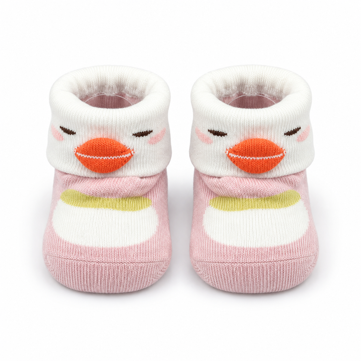 BABY SOCKS SOFT & COMFY BOOTIES IMP CHINA PINK