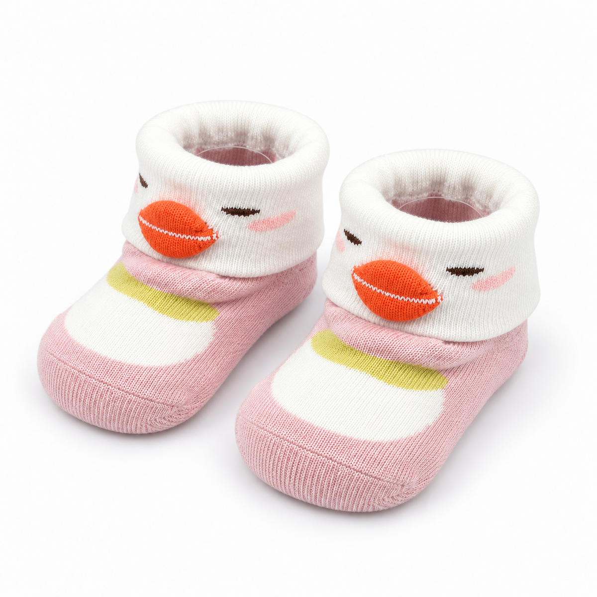 BABY SOCKS SOFT & COMFY BOOTIES IMP CHINA PINK