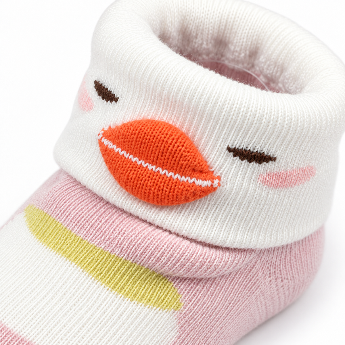 BABY SOCKS SOFT & COMFY BOOTIES IMP CHINA PINK