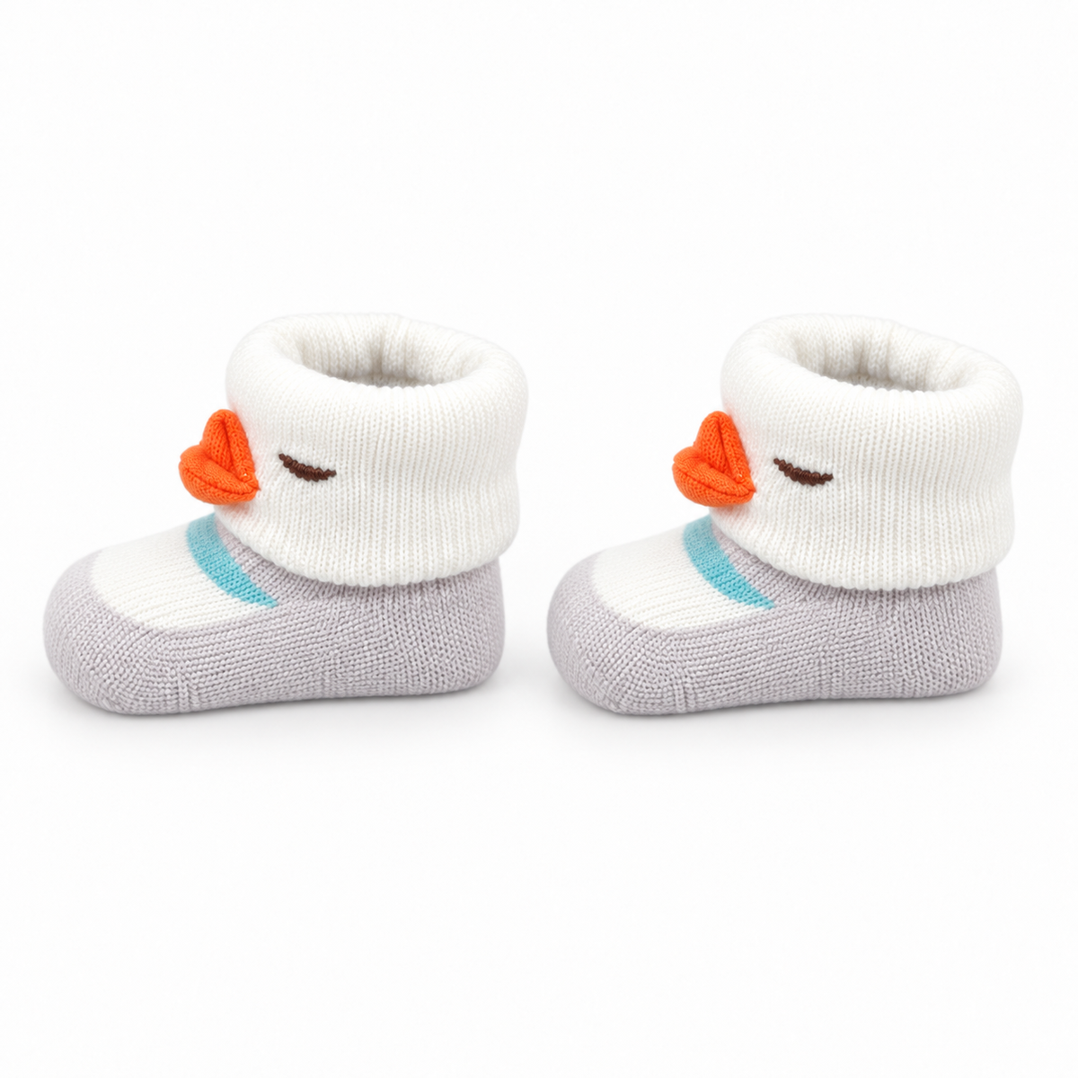 BABY SOCKS SOFT & COMFY BOOTIES IMP CHINA PURPLE