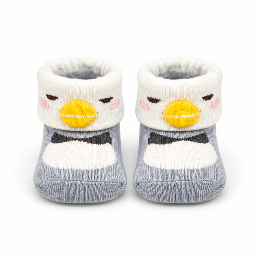 BABY SOCKS SOFT & COMFY BOOTIES IMP CHINA SKY BLUE