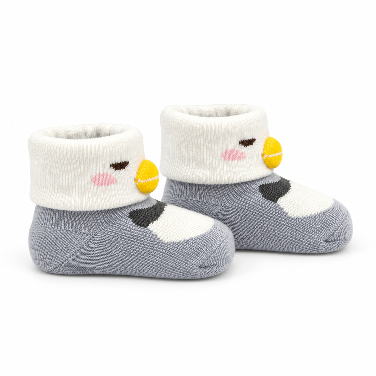 BABY SOCKS SOFT & COMFY BOOTIES IMP CHINA SKY BLUE