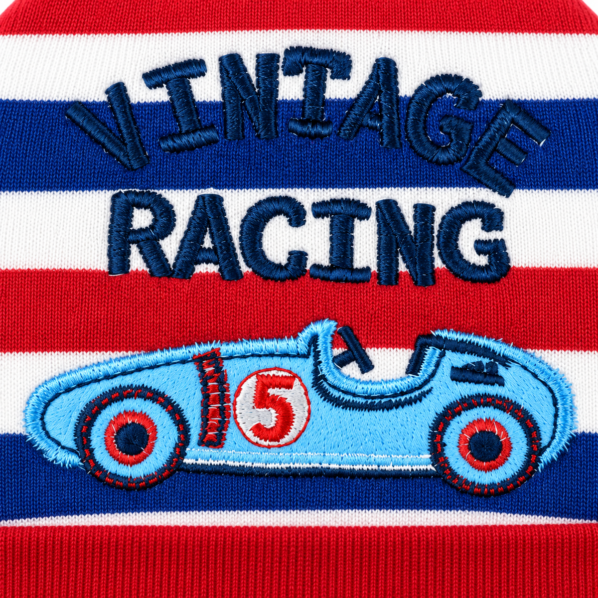 BABY ROUND CAP RACING CAR