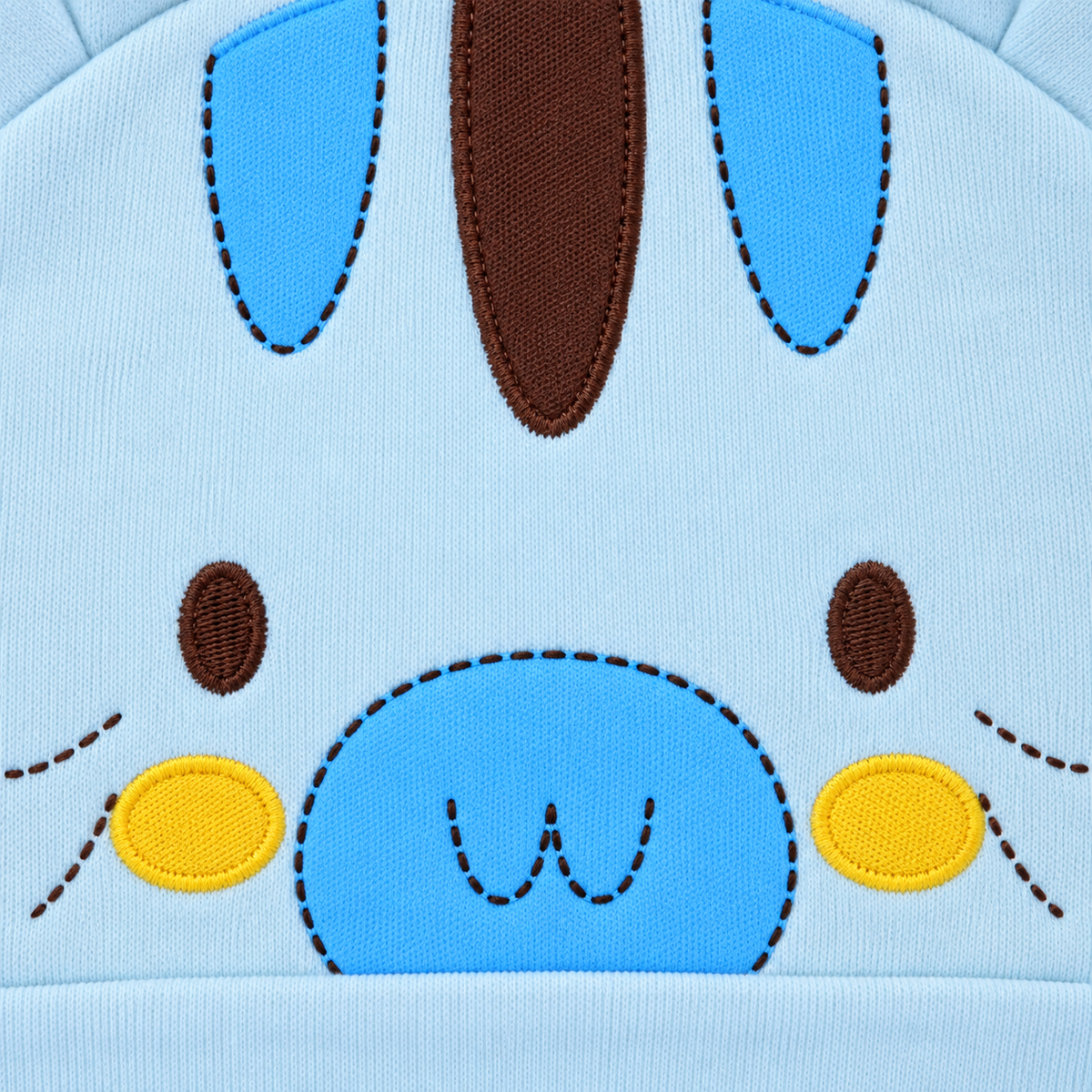SUN BABY ROUND CAP EAR ANIMAL BLUE