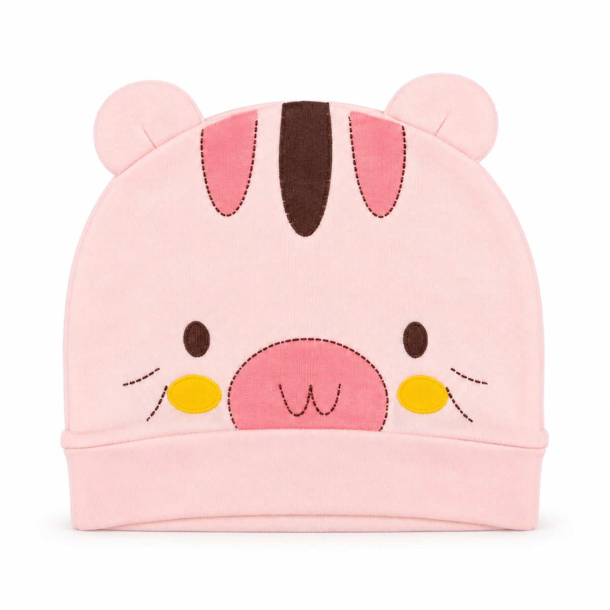 SUN BABY ROUND CAP EAR ANIMAL PINK