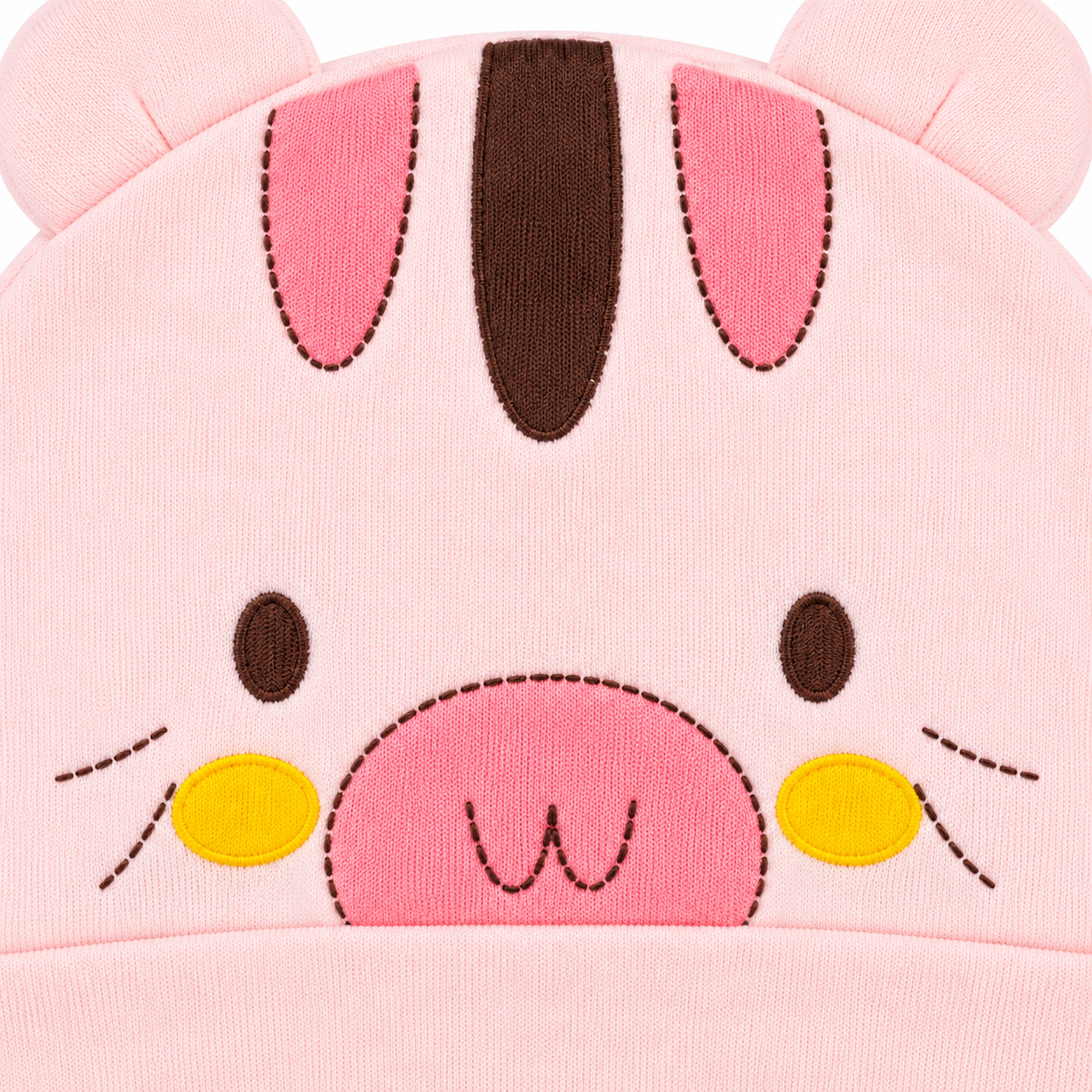 SUN BABY ROUND CAP EAR ANIMAL PINK
