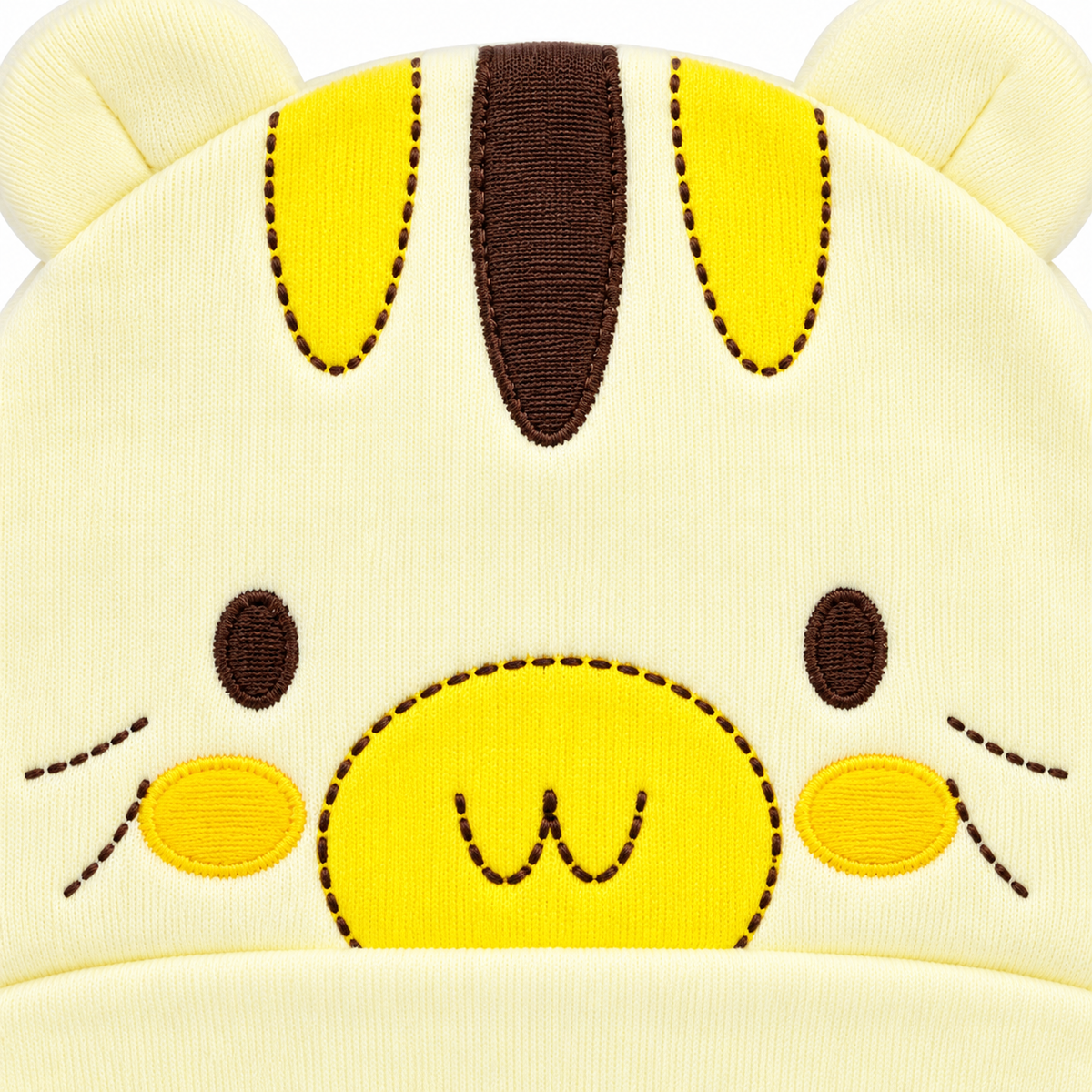 SUN BABY ROUND CAP EAR ANIMAL YELLOW