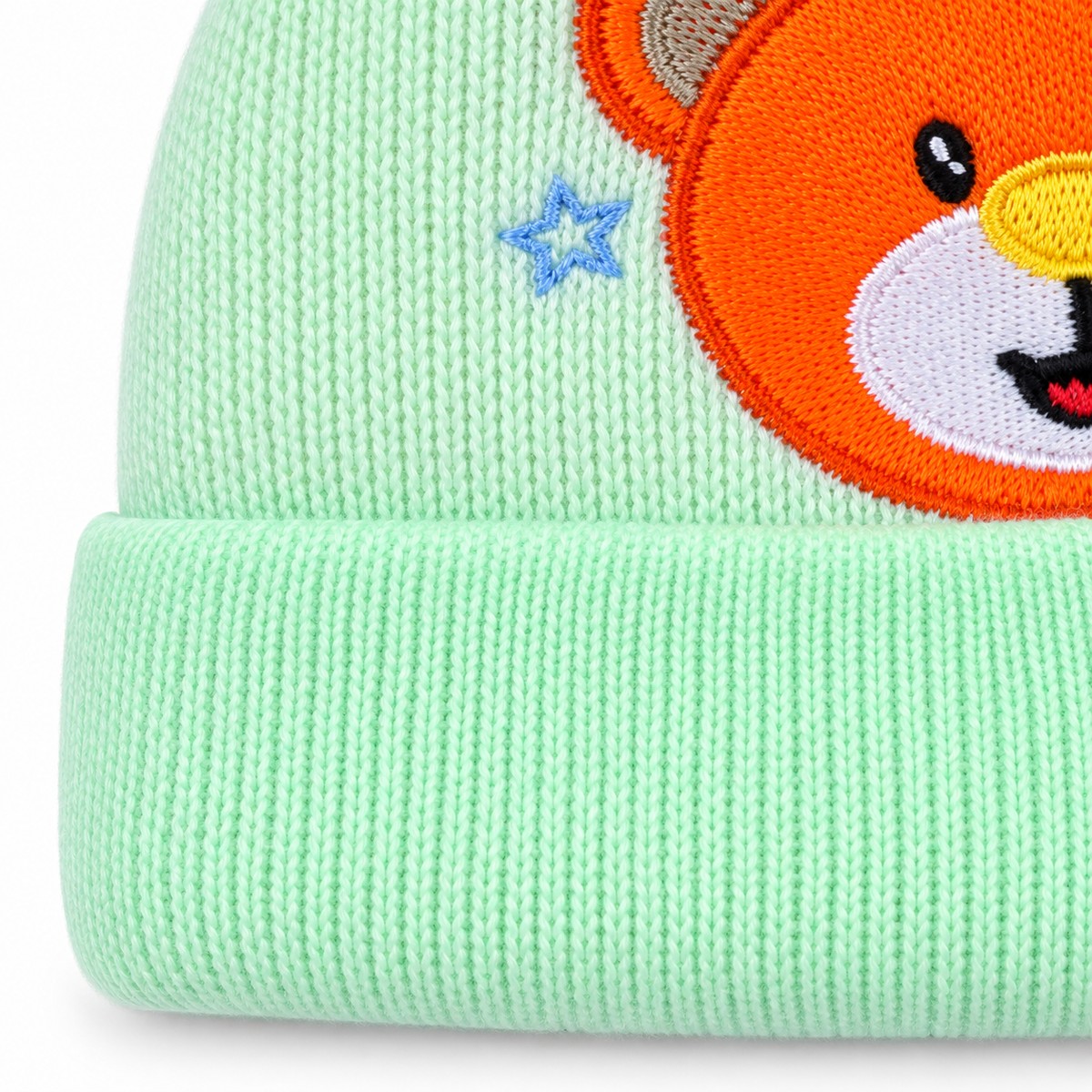 SUN BABY ROUND CAP TEEDY BEAR GREEN