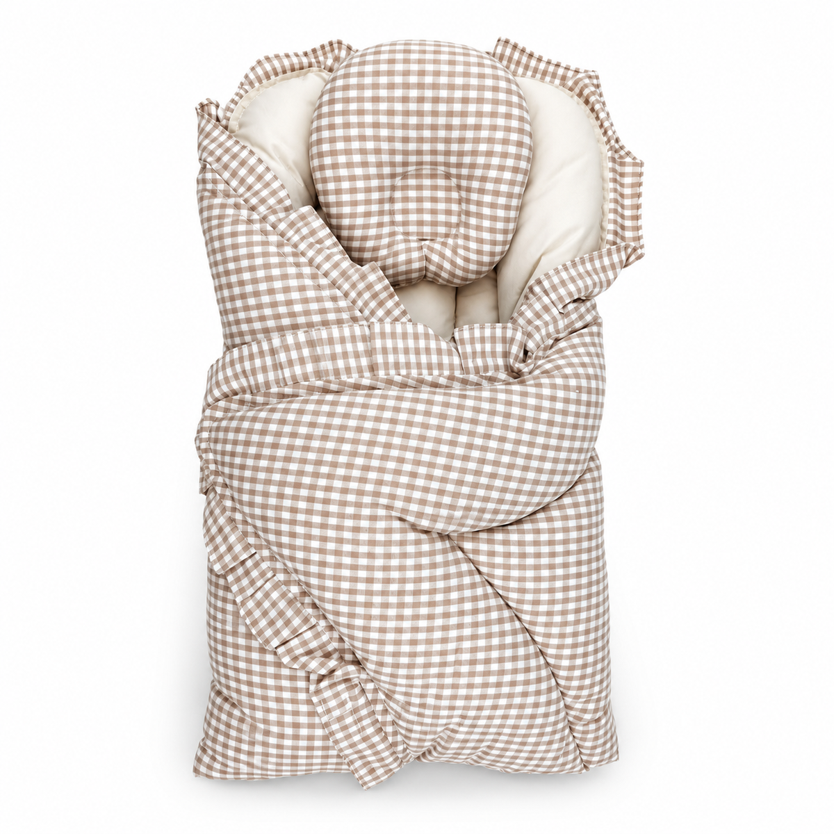 KIDZO CARRY NEST MAGIC COTTON BROWN
