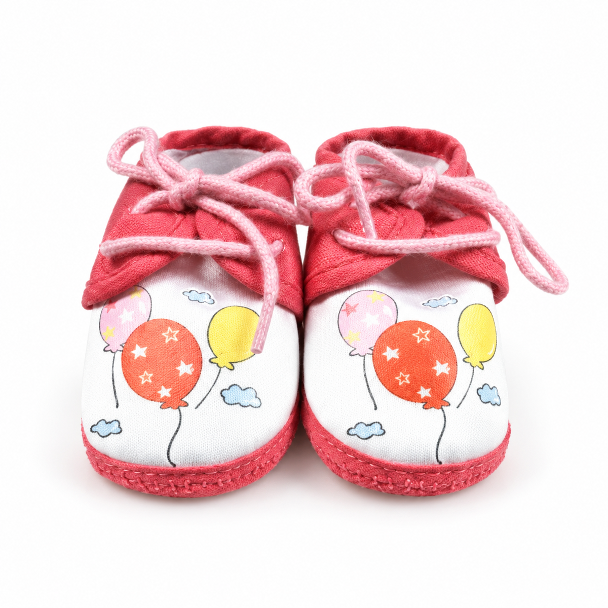 BABY CASUAL COTTON SHOES BALOON PINK