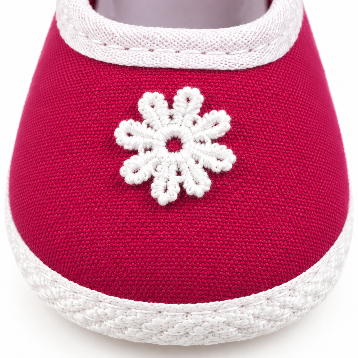 BABY CASUAL COTTON SHOES FLOWER BUNCH PINK