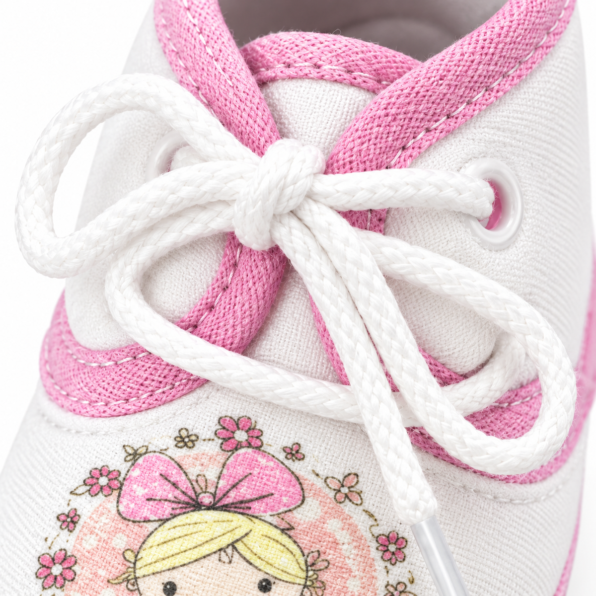 BABY CASUAL COTTON SHOES GIRAL BABY PINK