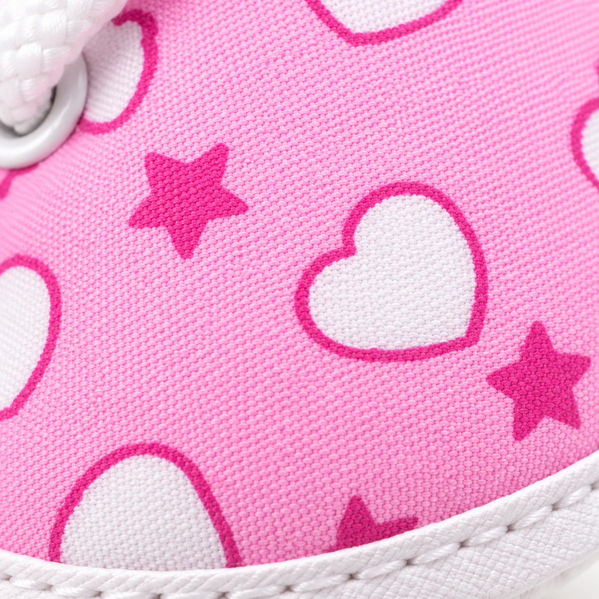 BABY CASUAL COTTON SHOES HEART BABY PINK