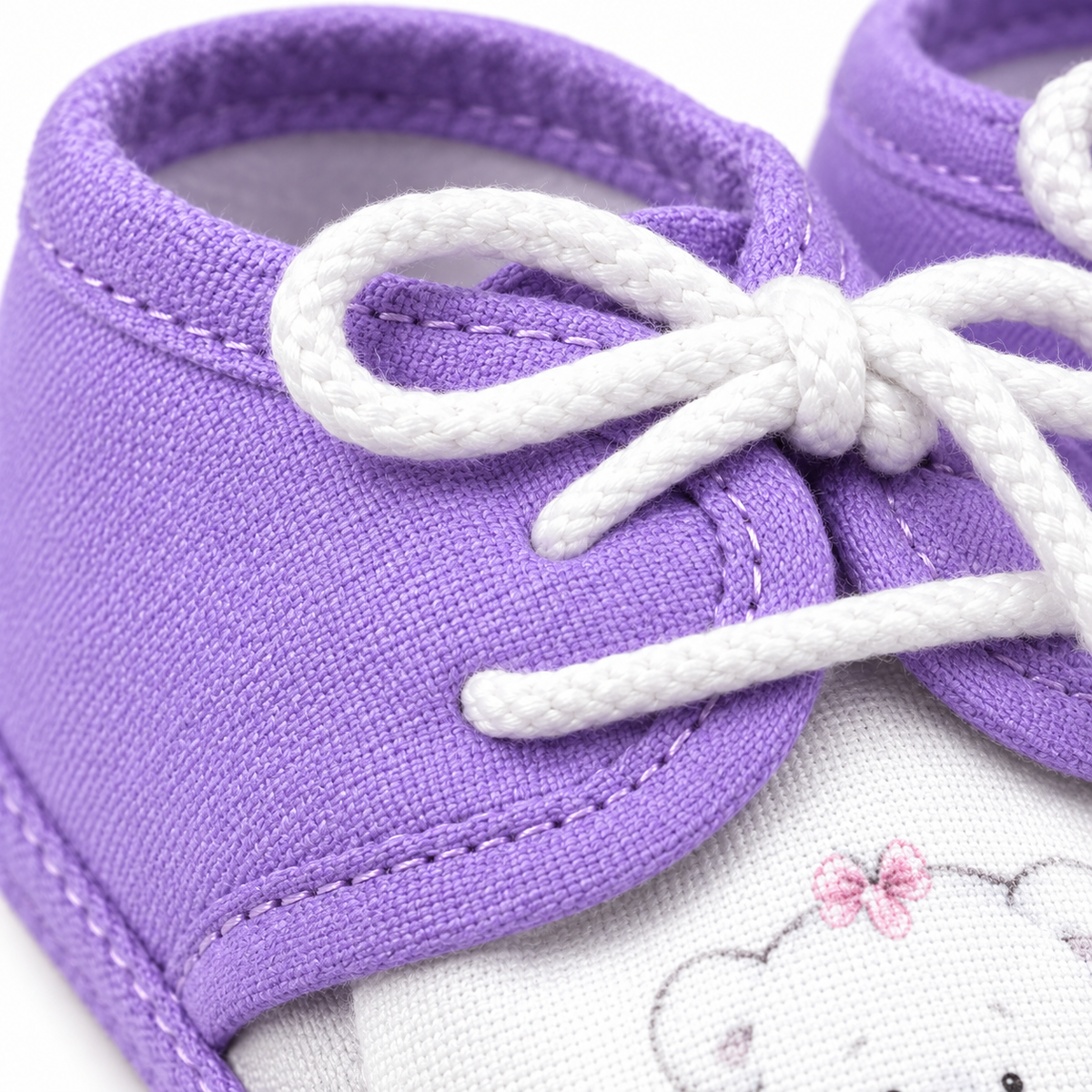 BABY CASUAL COTTON SHOES PURPLE