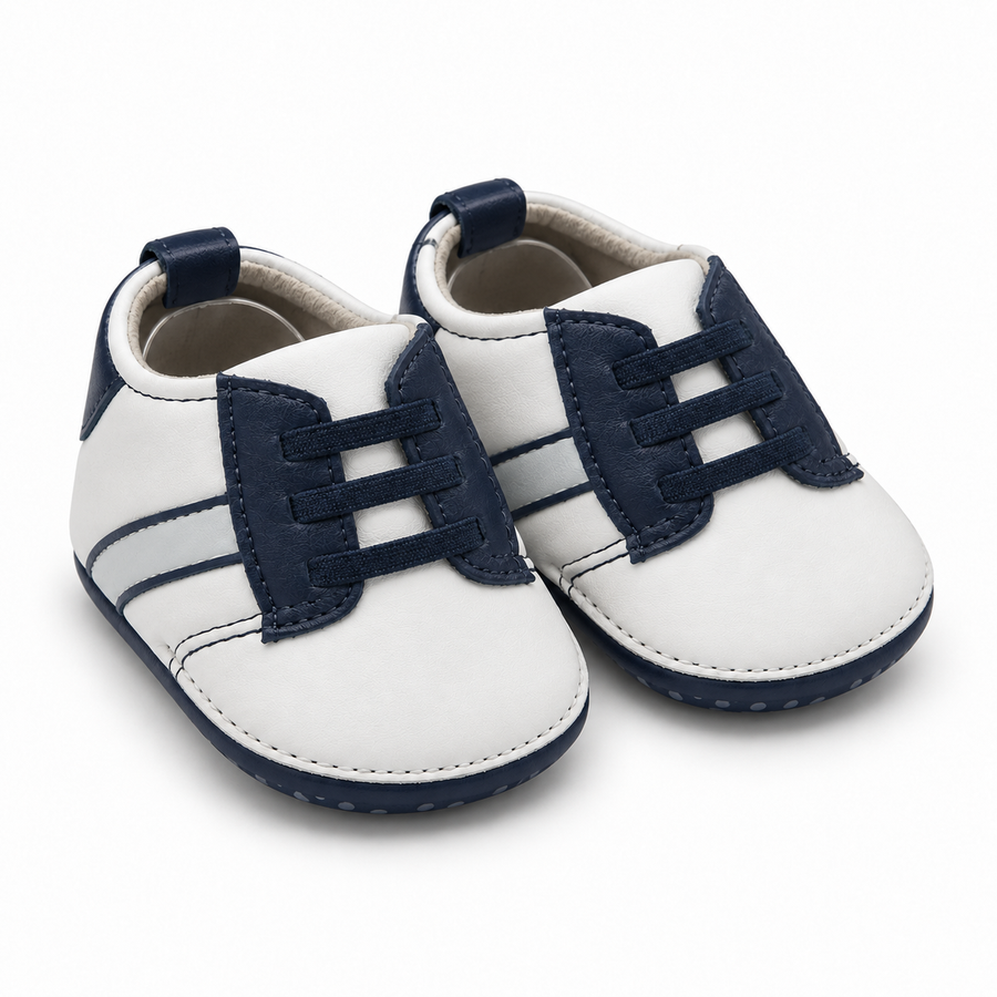BABY CASUAL SHOES LACE BLUE
