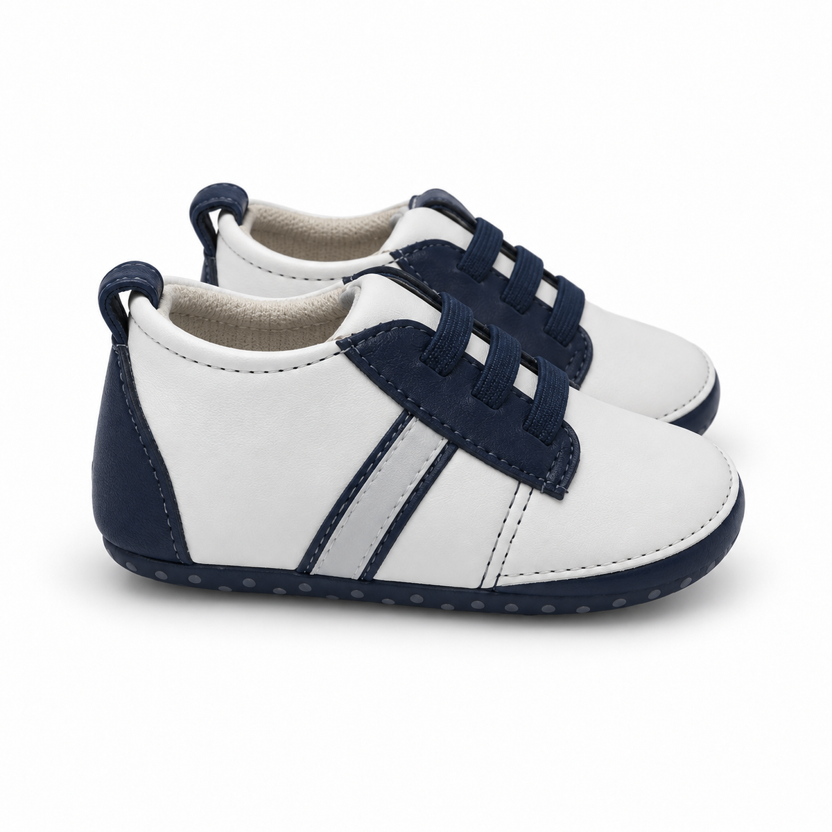 BABY CASUAL SHOES LACE BLUE