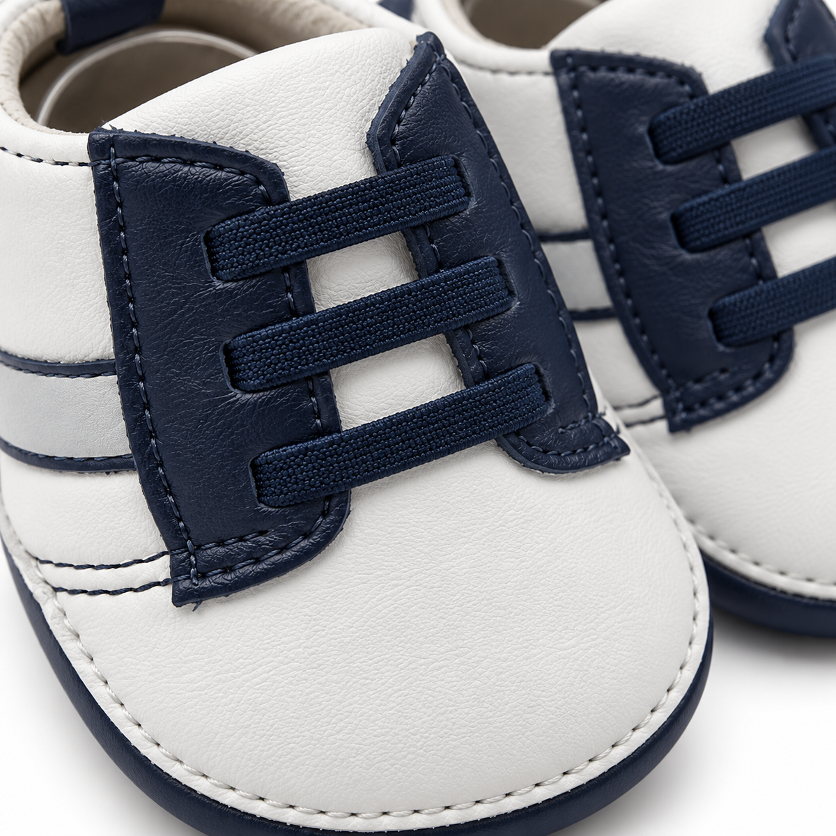 BABY CASUAL SHOES LACE BLUE