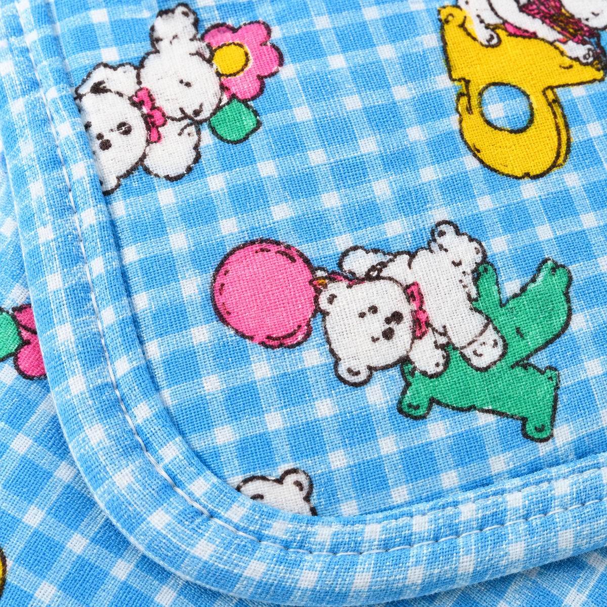 BABY CHANGING PLASTIC SHEET BALOON BEAR BLUE XL