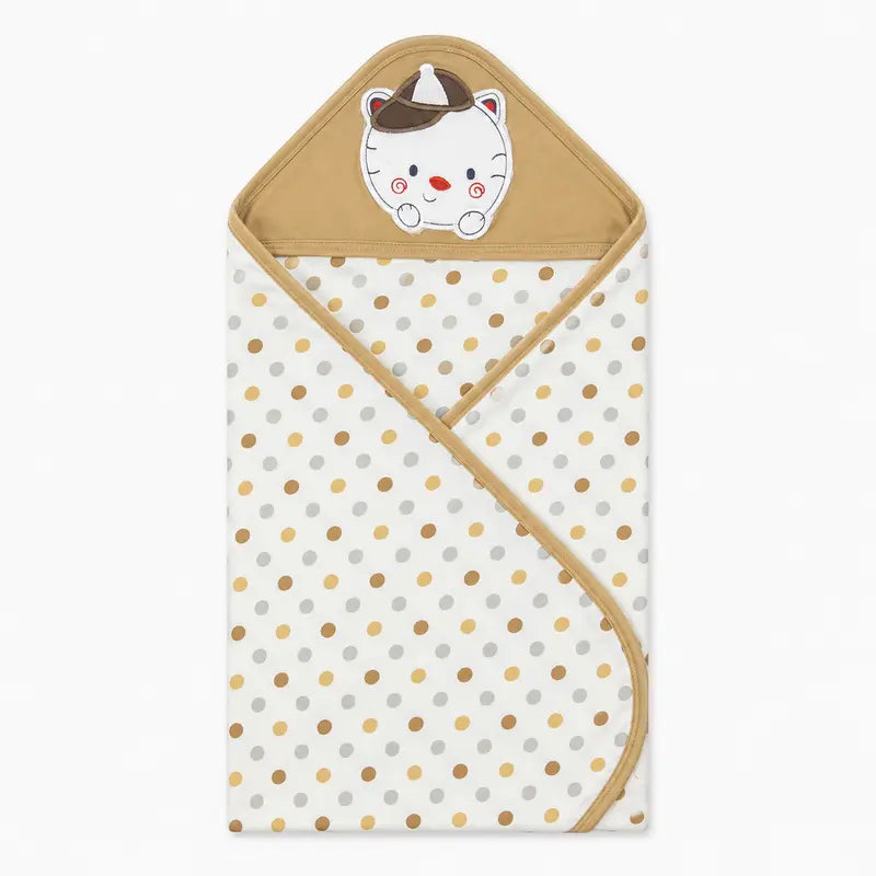 CAP BEAR DOTED BROWN