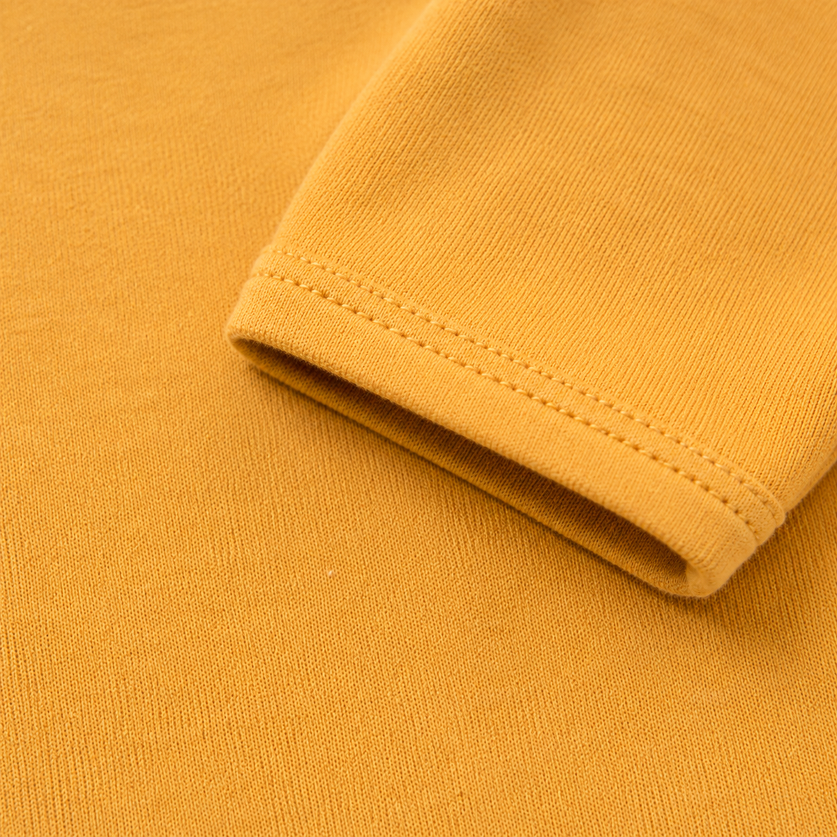 Half-Sleeve Cotton Baby Bodysuits 3-Pack – Mustard Bear