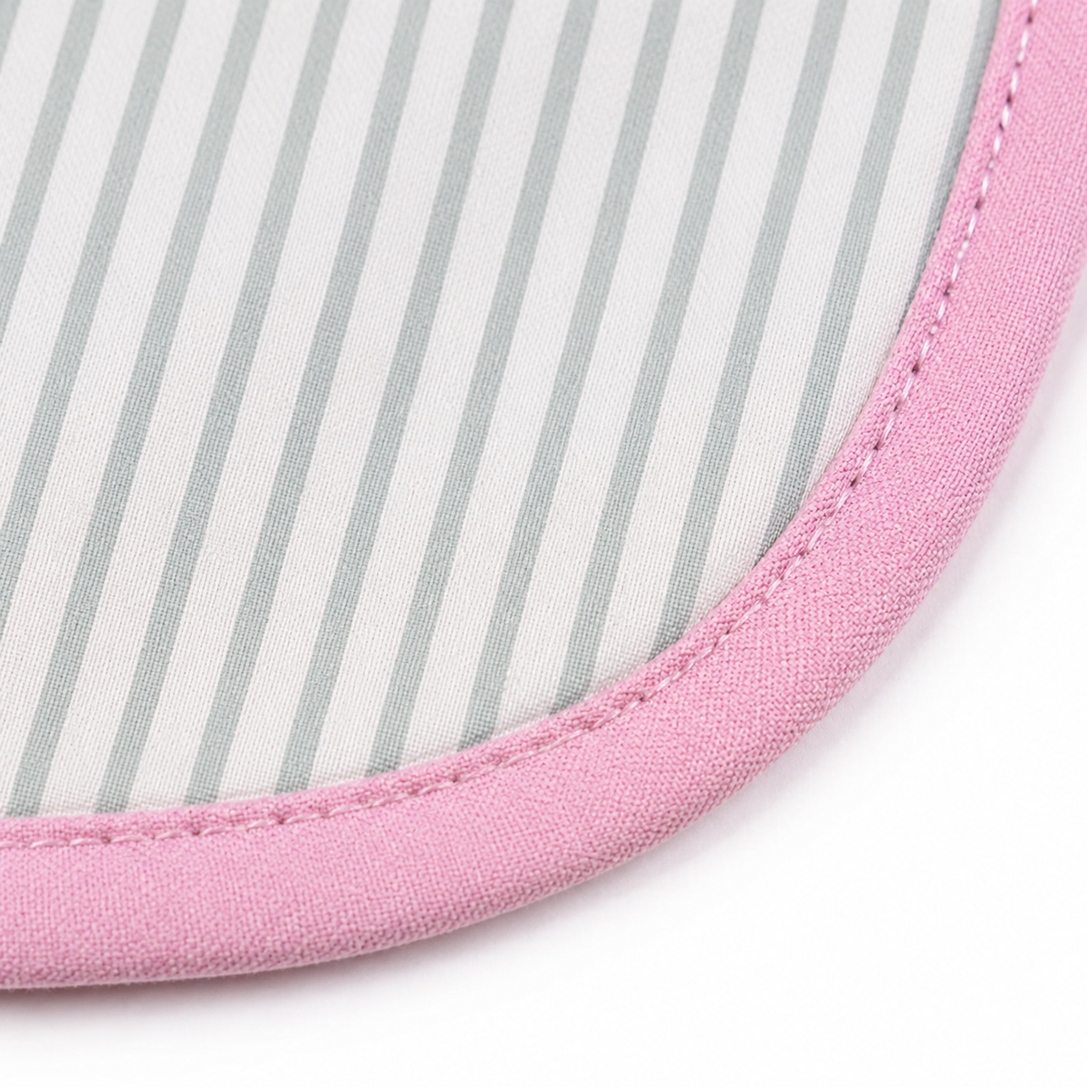 BABY BIB TIE PRINTED PINK
