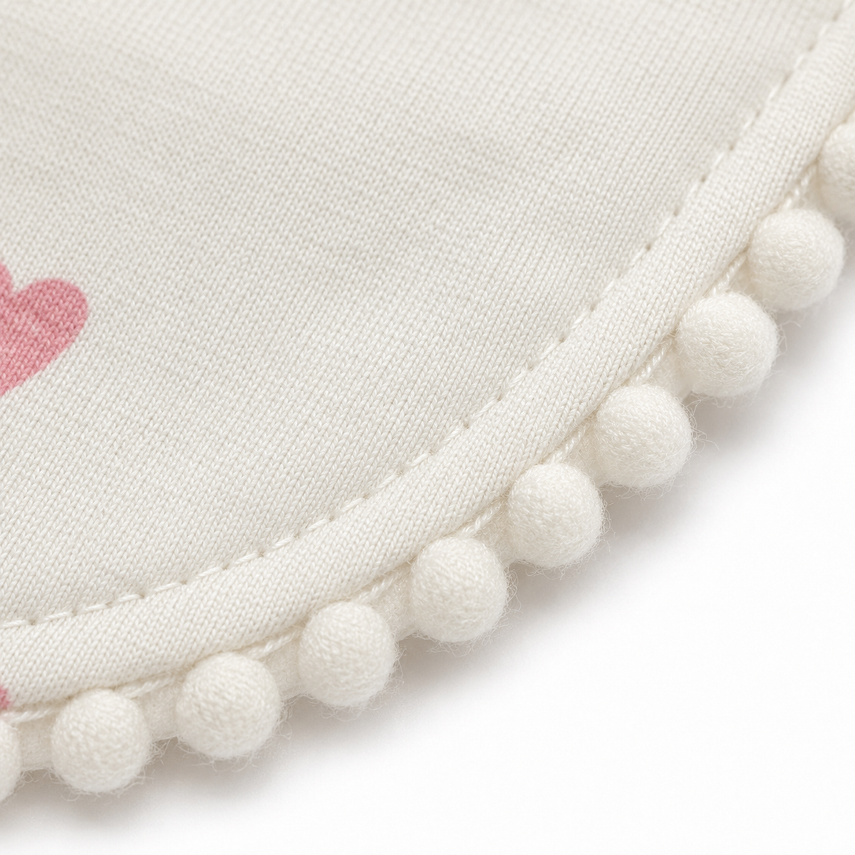 ALPACA PREMIUM 2 COTTON BIBS WITH SOFT SILICON SPOON FLORAL PRINT