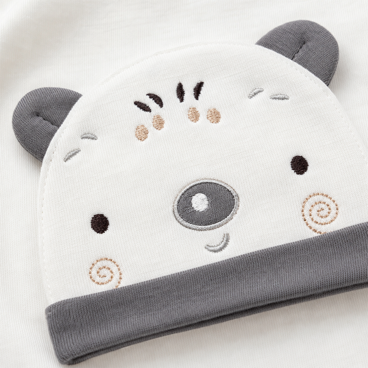 11-Piece Newborn Essentials Starter Set - Koala Print, Grey